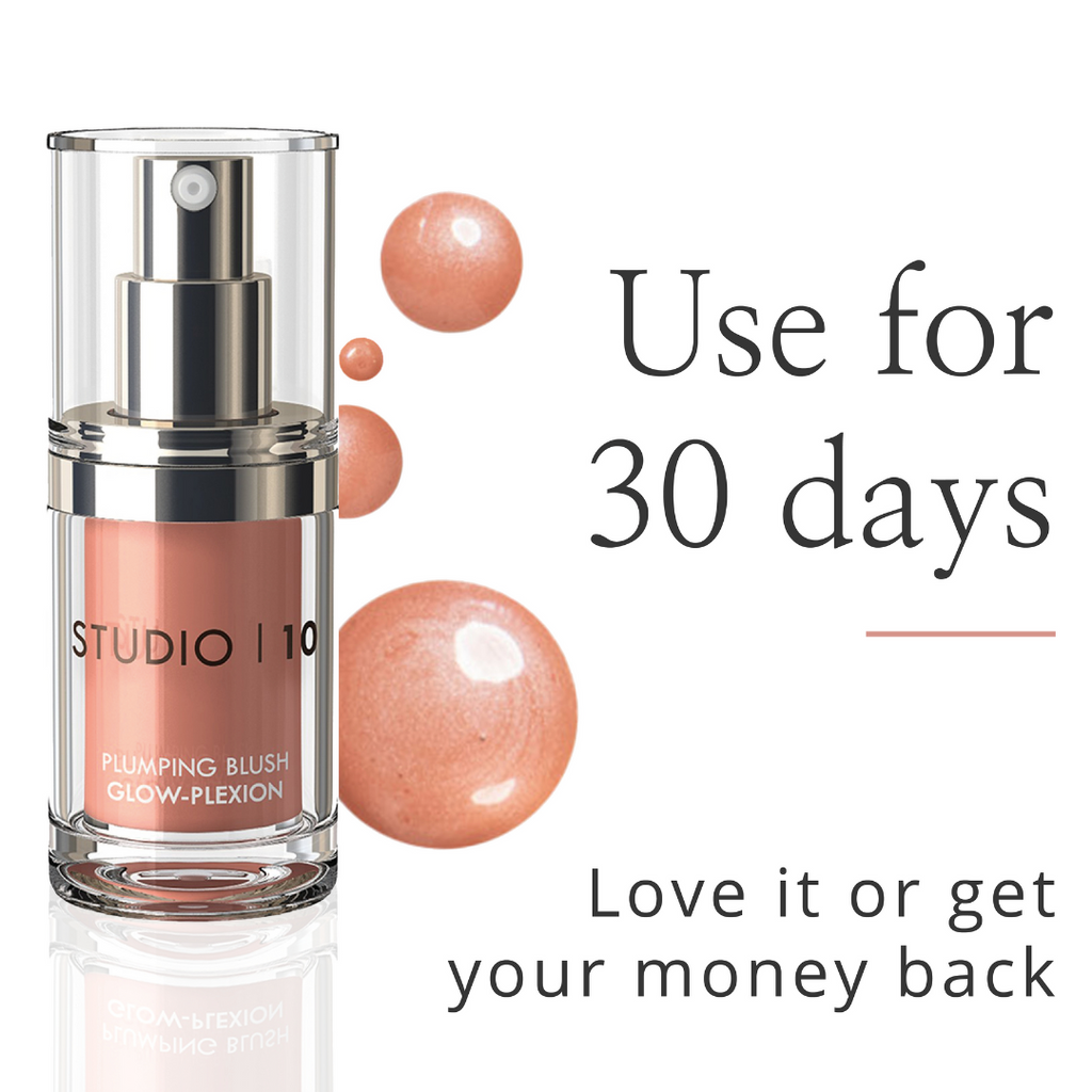 Plumping Blush Glow-plexion Highlighter & Blusher by Studio10 | The Best Blush for Mature Skin