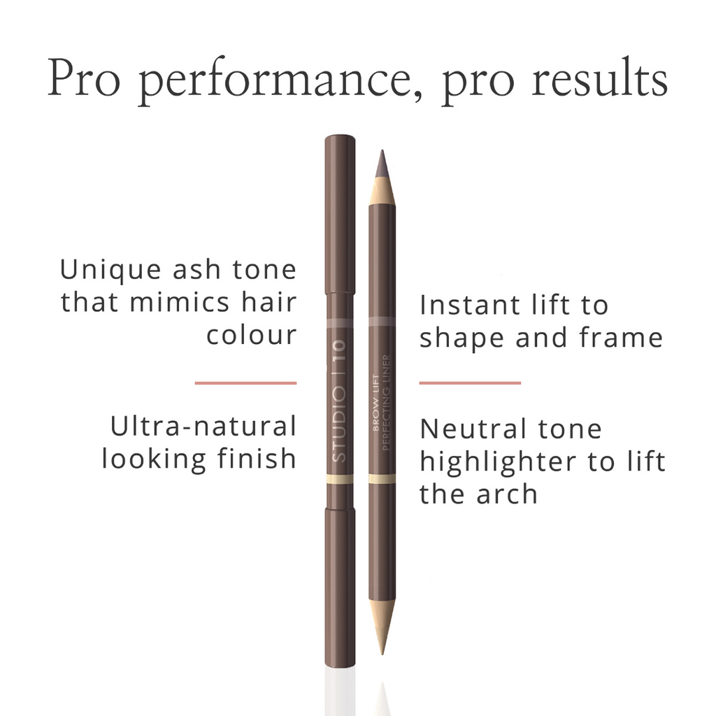 Brow Lift Perfecting Brow Pencil by Studio10 | Eyebrow Pencil for Older Women
