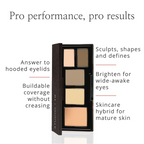 Visible Lift I-definer Eye Shadow Palette by Studio10 | The Best Eyeshadow for Mature Skin
