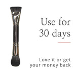 Double Ended Vegan Cheek Makeup Brush by Studio 10