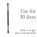 Double Ended Vegan Eyeshadow Brush by Studio10 | Makeup Eyeshadow Brush for Mature Skin