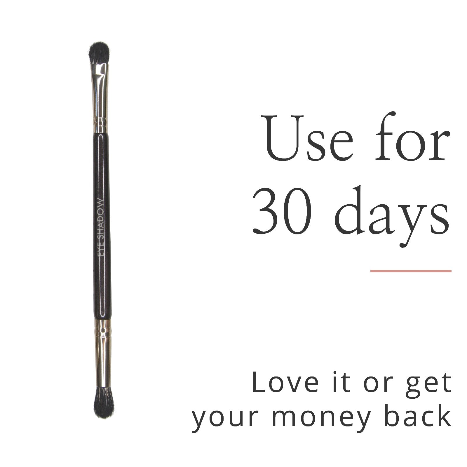 Double Ended Vegan Eyeshadow Brush by Studio10 | Makeup Eyeshadow Brush for Mature Skin