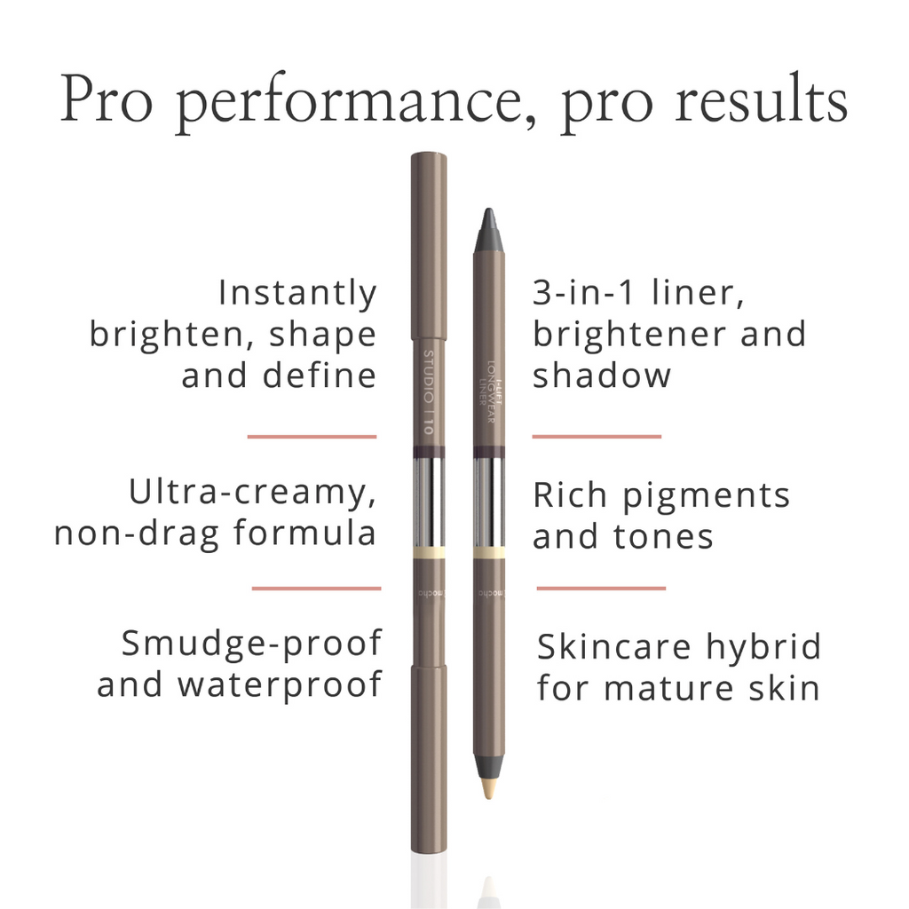 Eyeliner Pencil & Eyeshadow 2-in-1 by Studio 10 | Makeup for Mature Women