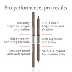 Eyeliner Pencil & Eyeshadow 2-in-1 by Studio 10 | Makeup for Mature Women