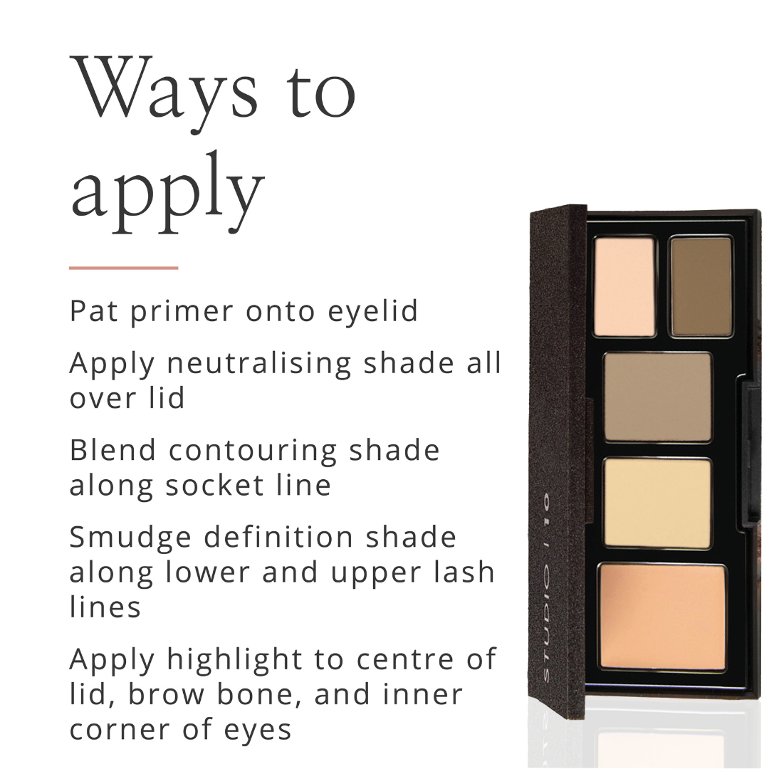 Visible Lift I-definer Eye Shadow Palette by Studio10 | The Best Eyeshadow for Mature Skin