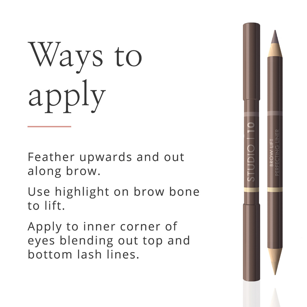 Brow Lift Perfecting Brow Pencil by Studio10 | Brow Pencil for Older Women