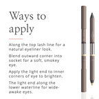 Eyeliner Pencil & Eyeshadow 2-in-1 by Studio 10 | Makeup for Mature Women