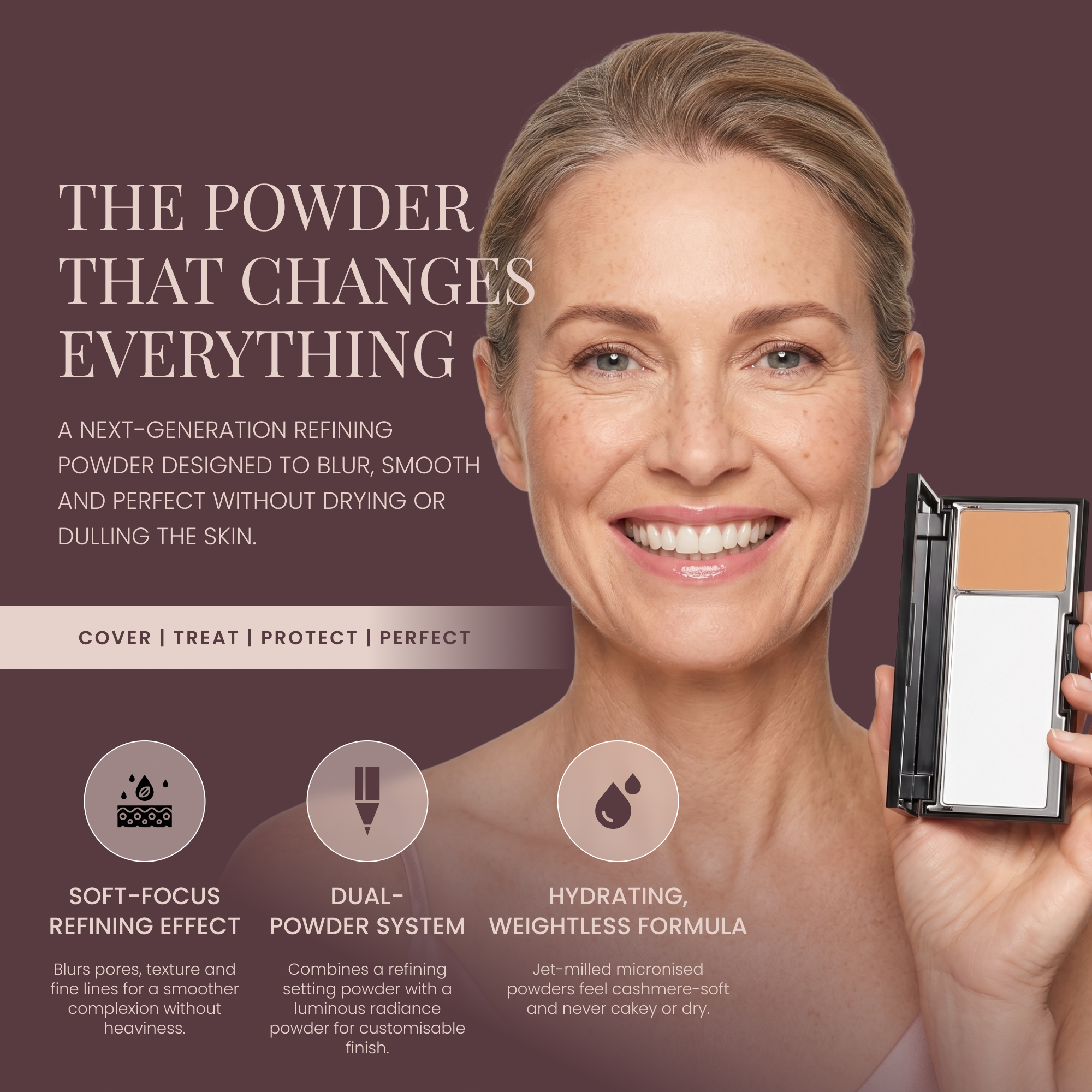 Prime & Perfect Refining Powder Silk