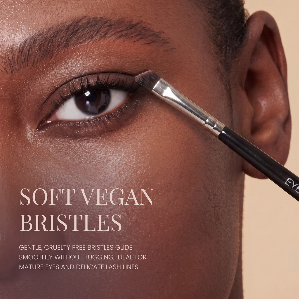 Double Ended Vegan Define Eyeshadow Brush