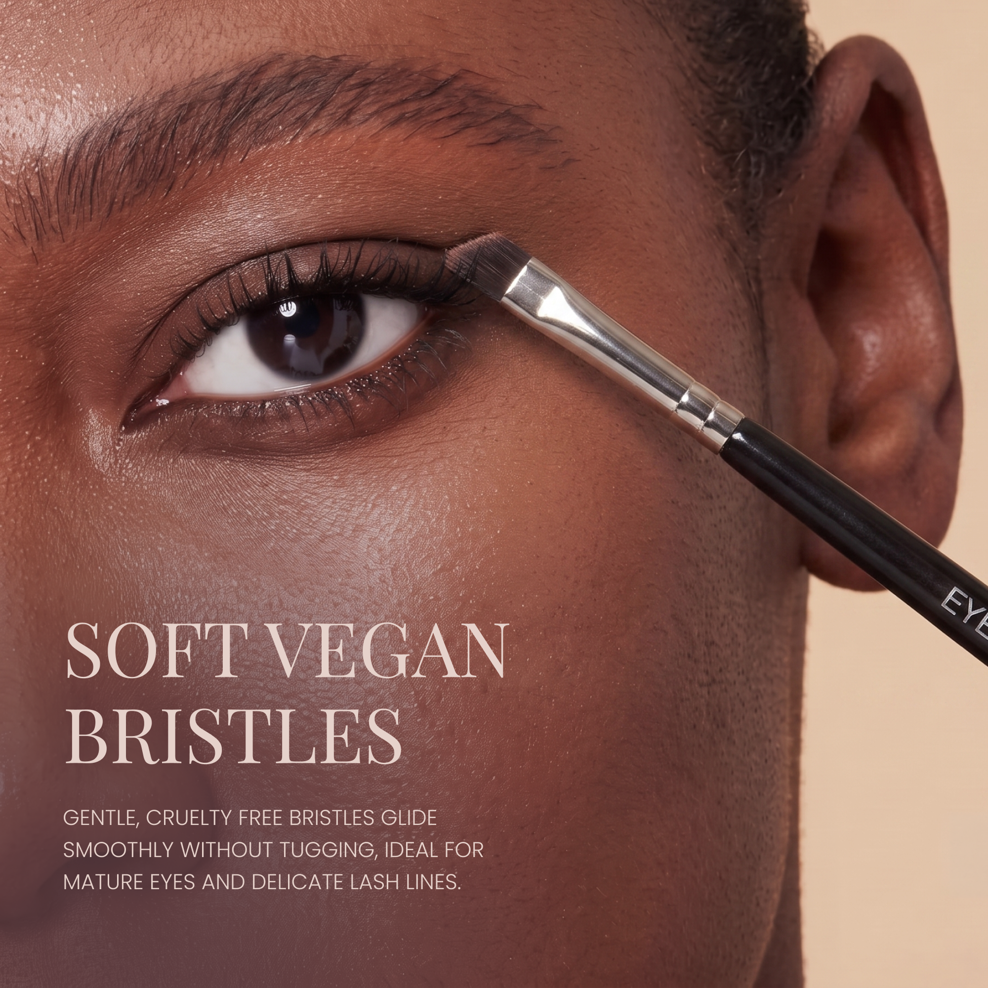 Double Ended Vegan Define Eyeshadow Brush