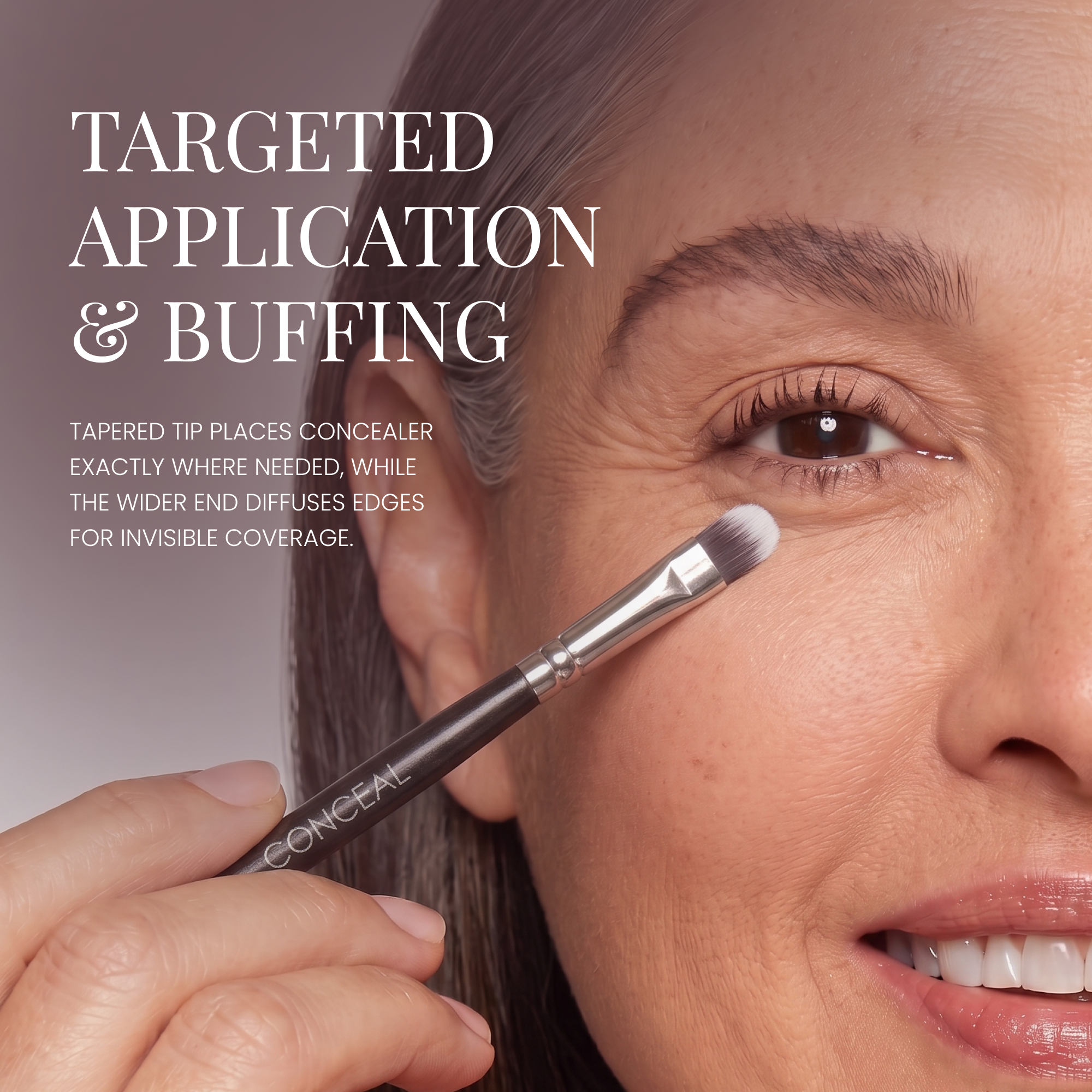 Double Ended Vegan Concealer Brush