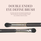 Double Ended Vegan Eyeshadow Brush