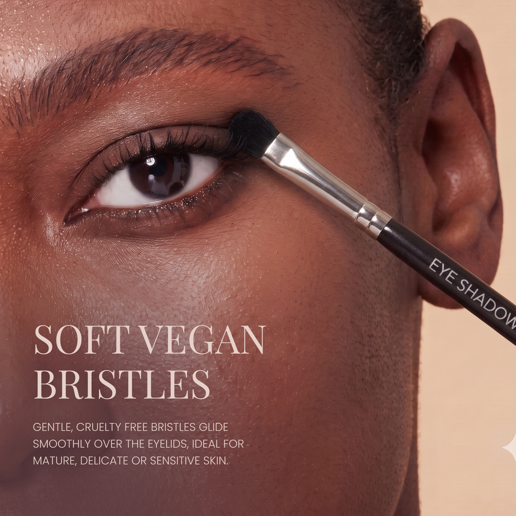 Double Ended Vegan Eyeshadow Brush