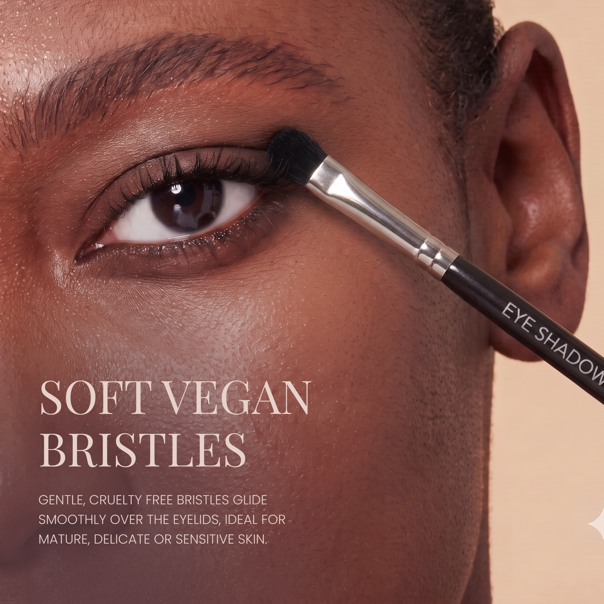 Double Ended Vegan Eyeshadow Brush