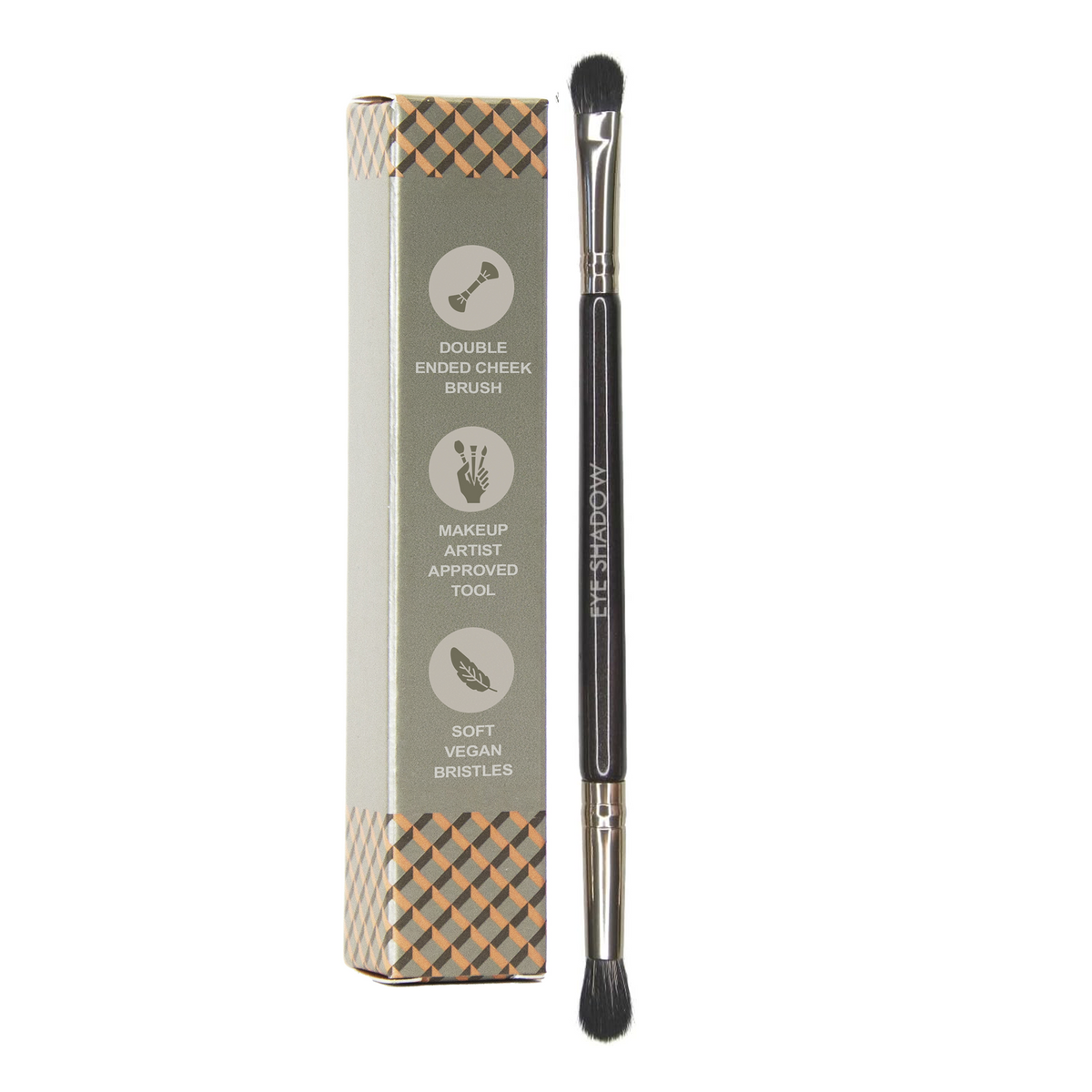 Double Ended Vegan Eyeshadow Brush