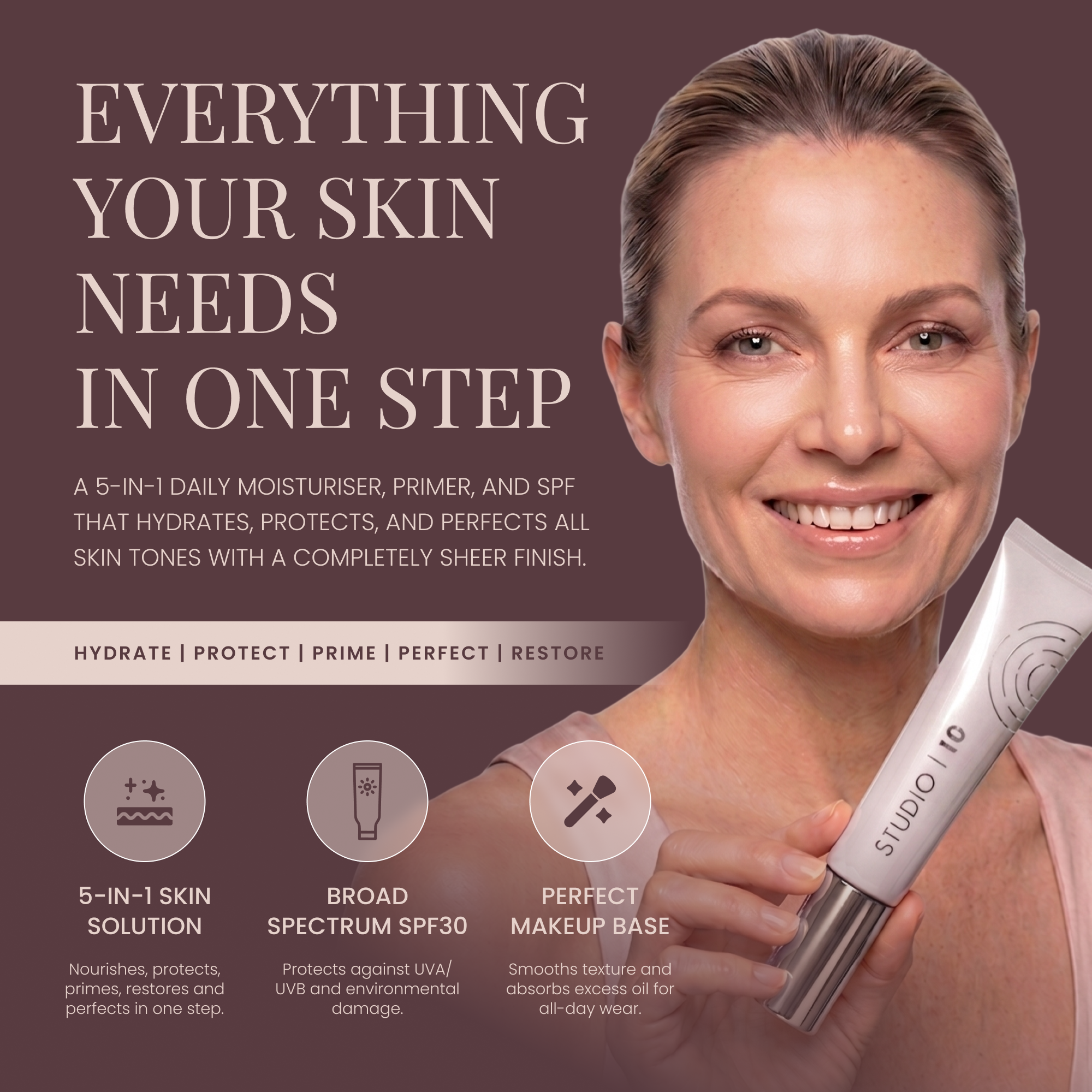 Hydra Peptide Fusion Daily Defence SPF30 Moisturiser