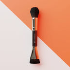 Double Ended Vegan Blusher & Bronzer Brush