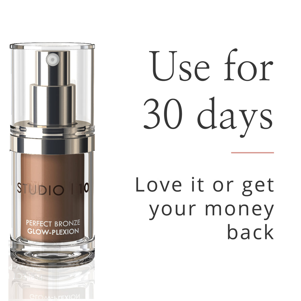 Perfect Bronze Glow-plexion Bronzer & Highlighter by Studio10 | The Best Bronzer for Mature Skin
