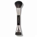 Double Ended Vegan Blusher & Bronzer Brush