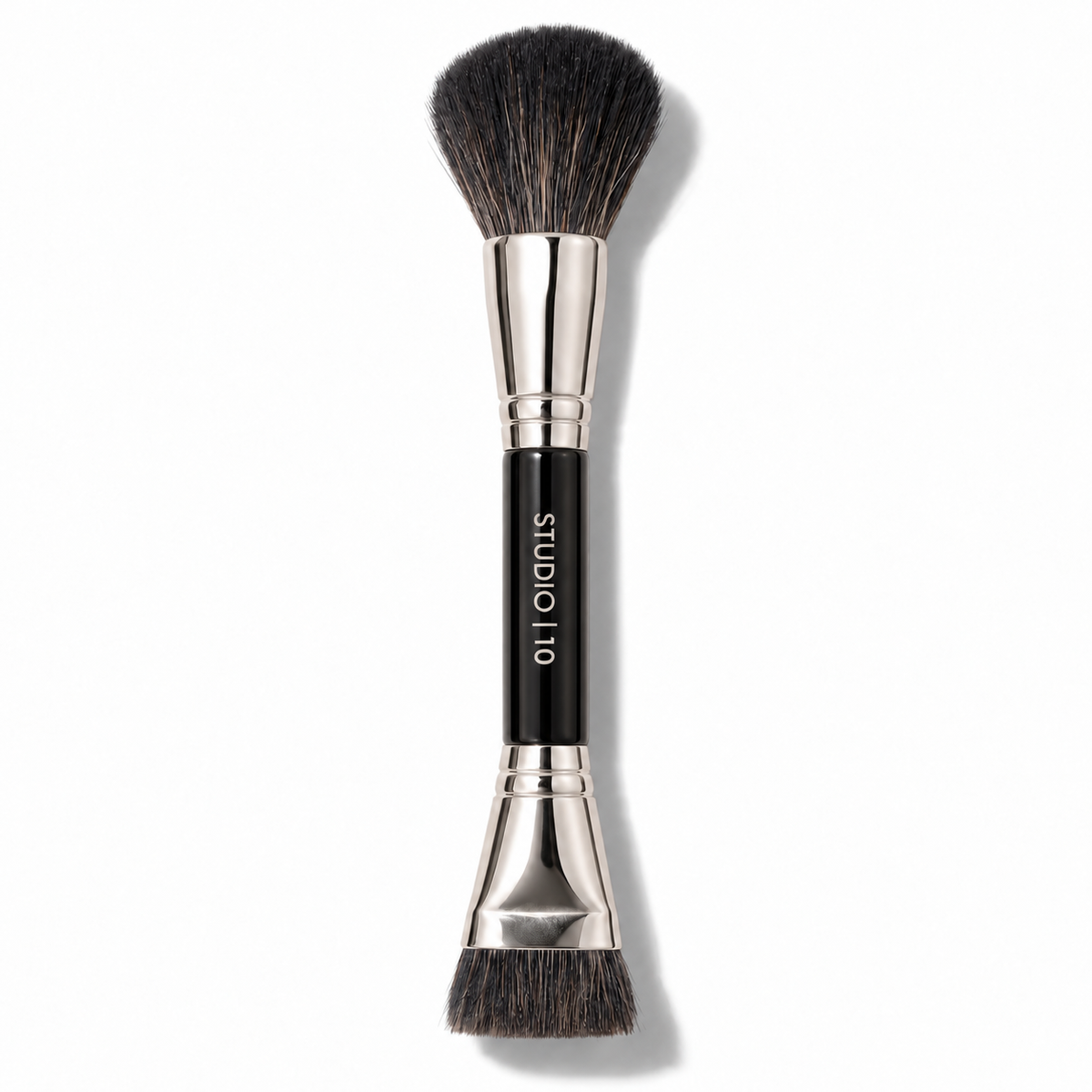Double Ended Vegan Blusher & Bronzer Brush