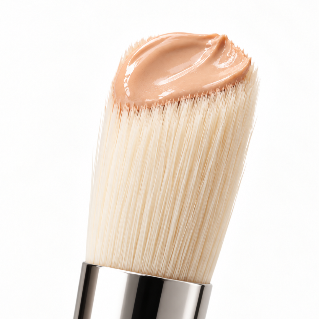 Double Ended Vegan Foundation Brush