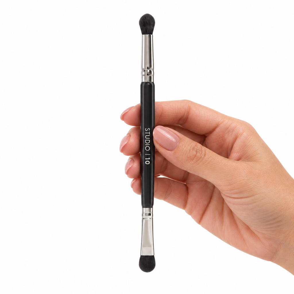 Double Ended Vegan Eyeshadow Brush