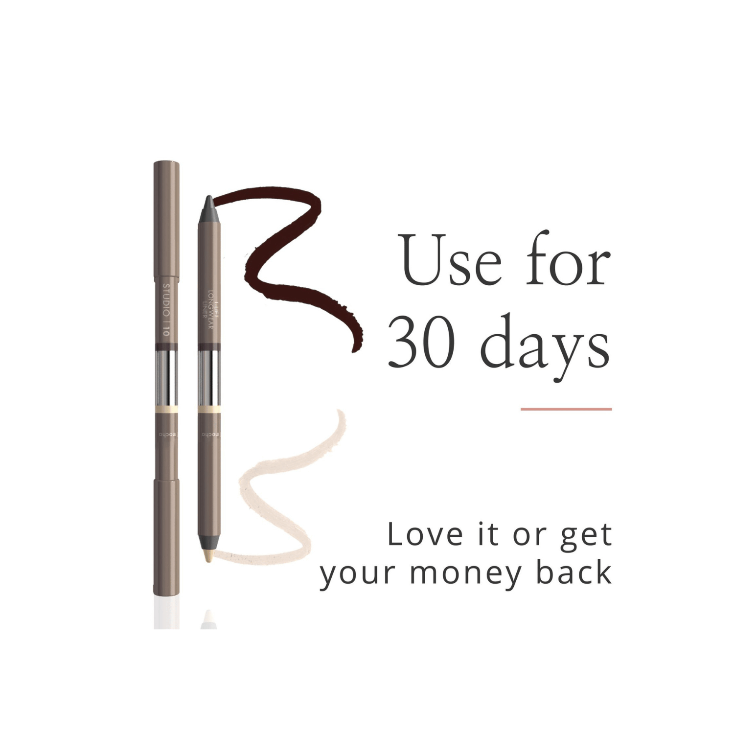 Eyeliner Pencil & Eyeshadow 2-in-1 by Studio 10 | Makeup for Mature Women