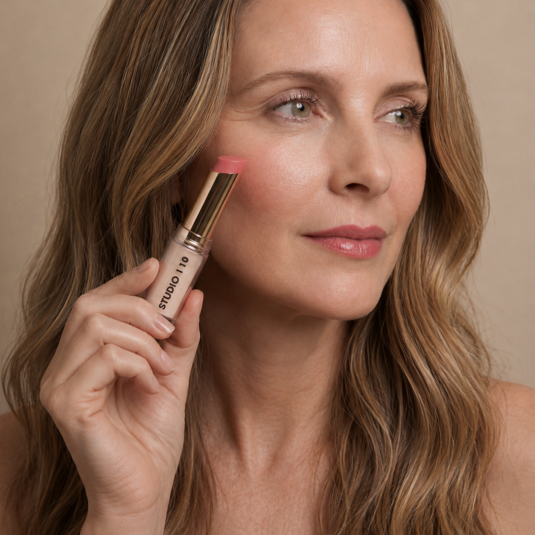Wake Up & Glow Lip & Cheek Tint Lipstick & Blusher