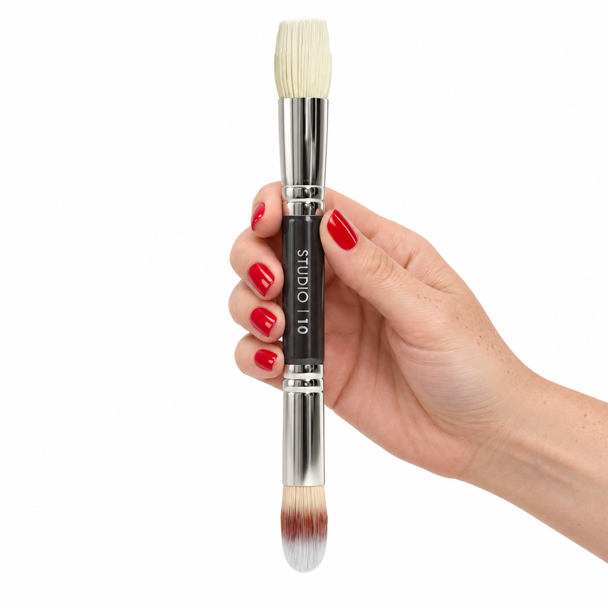 Double Ended Vegan Foundation Brush