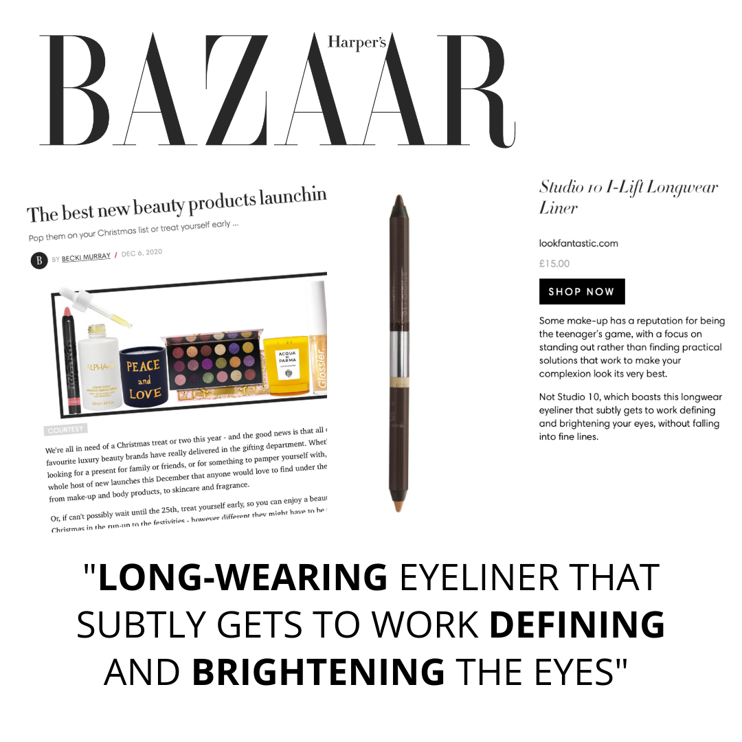 Eyeliner Pencil & Eyeshadow 2-in-1 by Studio 10 | Makeup for Mature Women